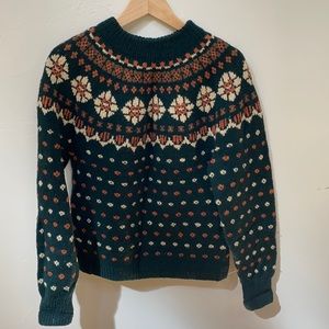 Vintage Hudson Bay Company Hand-knitted Sweater